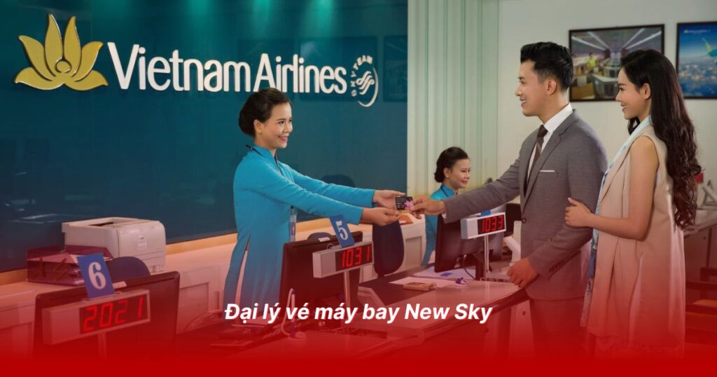 Đại lý vé máy bay New Sky