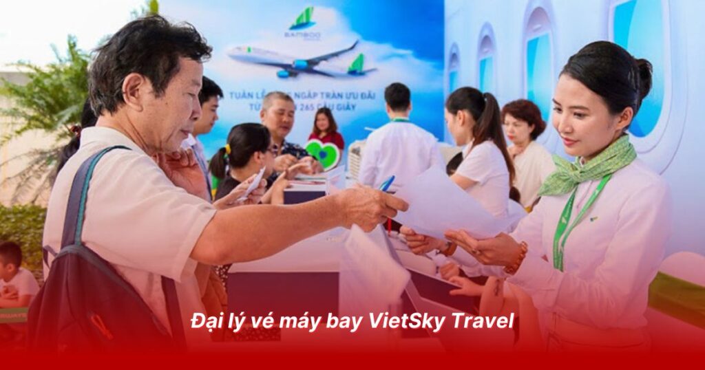 Đại lý vé máy bay VietSky Travel