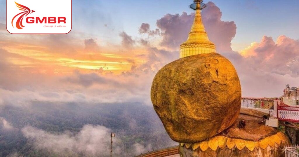 Du lịch Myanmar: Thời điểm du lịch, Địa điểm, Lịch trình du lịch & Hãng hàng không khai thác chuyến bay đến Myanmar 3 Chùa Đá Vàng