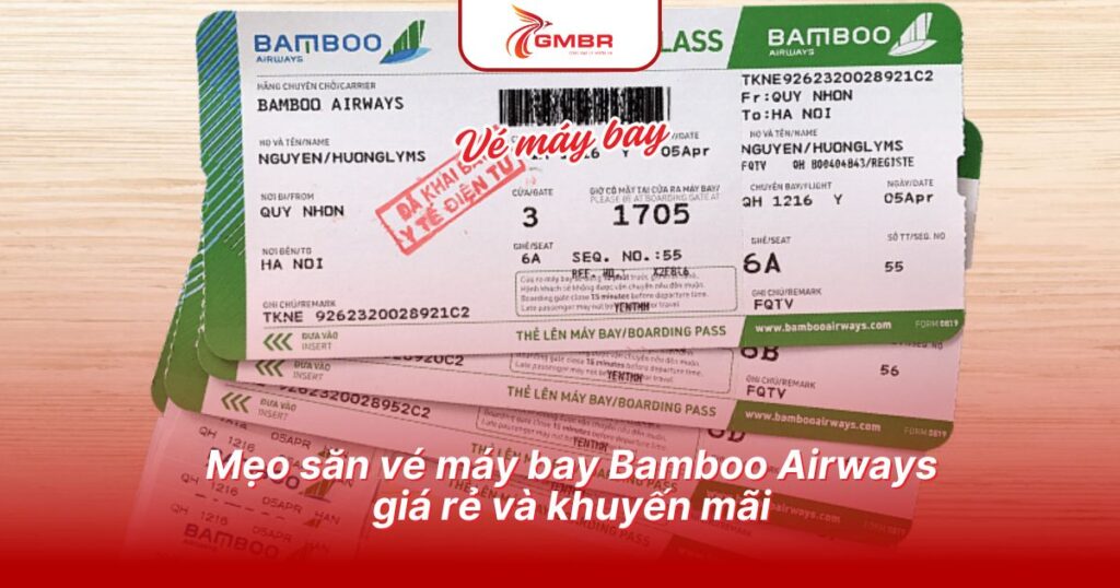 Mẹo săn vé máy bay Bamboo Airways giá rẻ và khuyến mãi