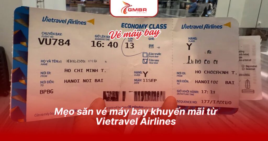 Mẹo săn vé máy bay khuyến mãi từ Vietravel Airlines