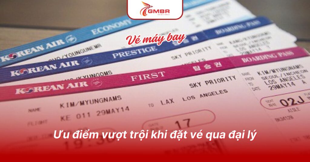 Quy trình đặt vé máy bay qua đại lý: Hướng dẫn chi tiết & Lưu ý quan trọng 1 Ưu điểm vượt trội khi đặt vé qua đại lý