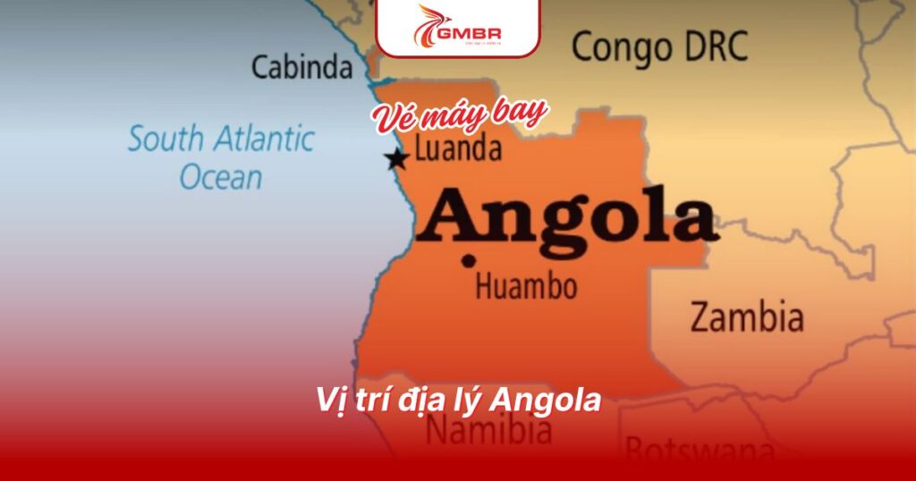 Vị trí địa lý Angola