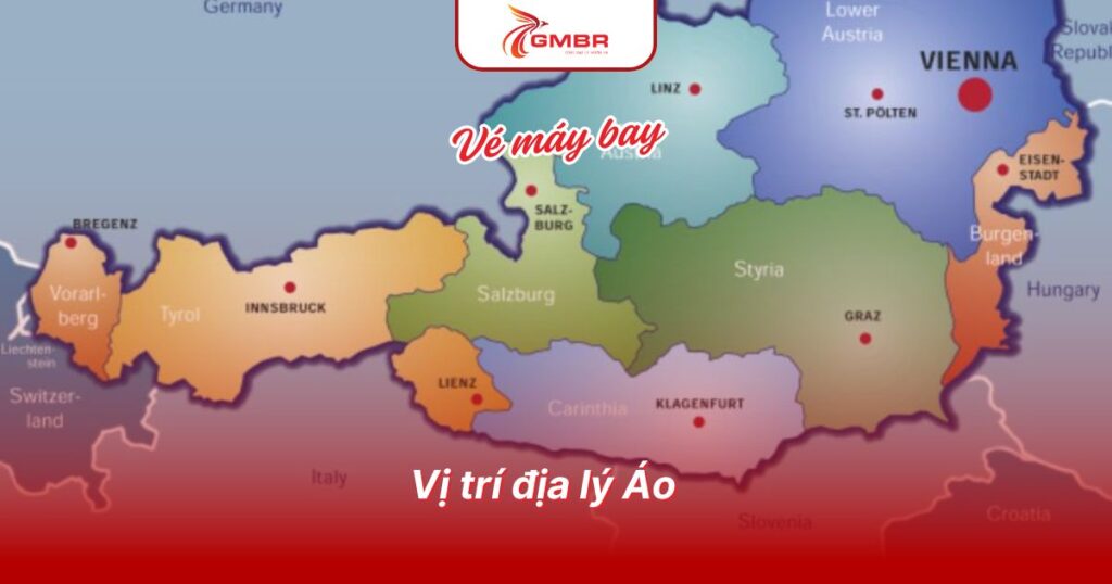 Vị trí địa lý Áo