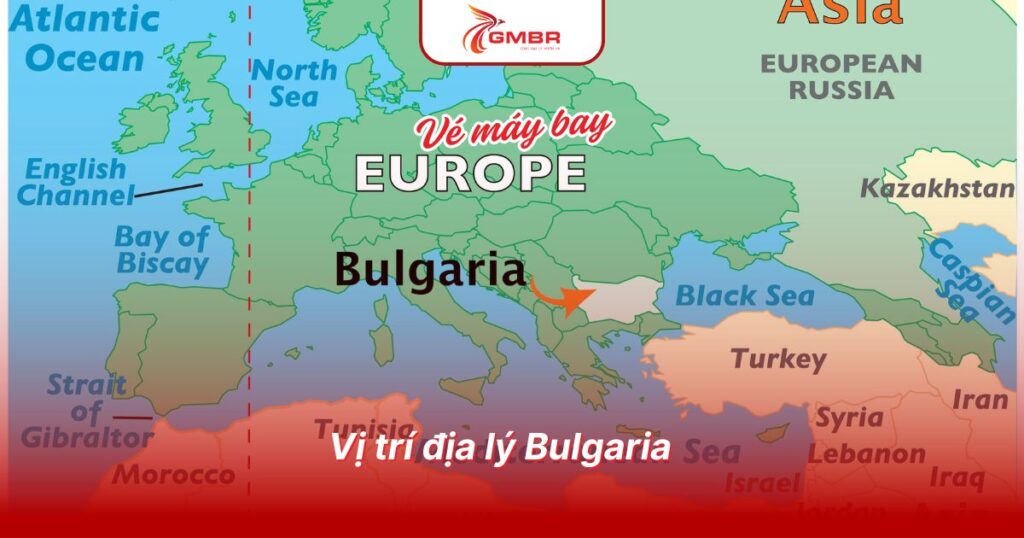Vị trí địa lý Bulgaria