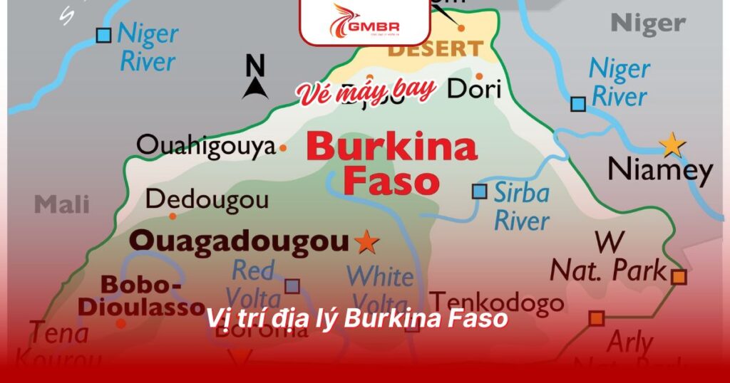 Vị trí địa lý Burkina Faso