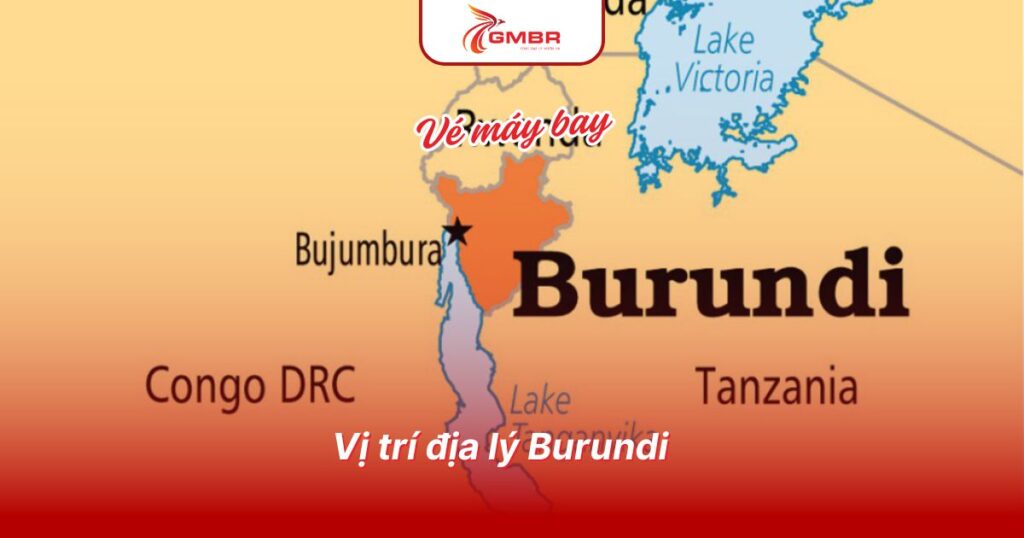 Vị trí địa lý Burundi