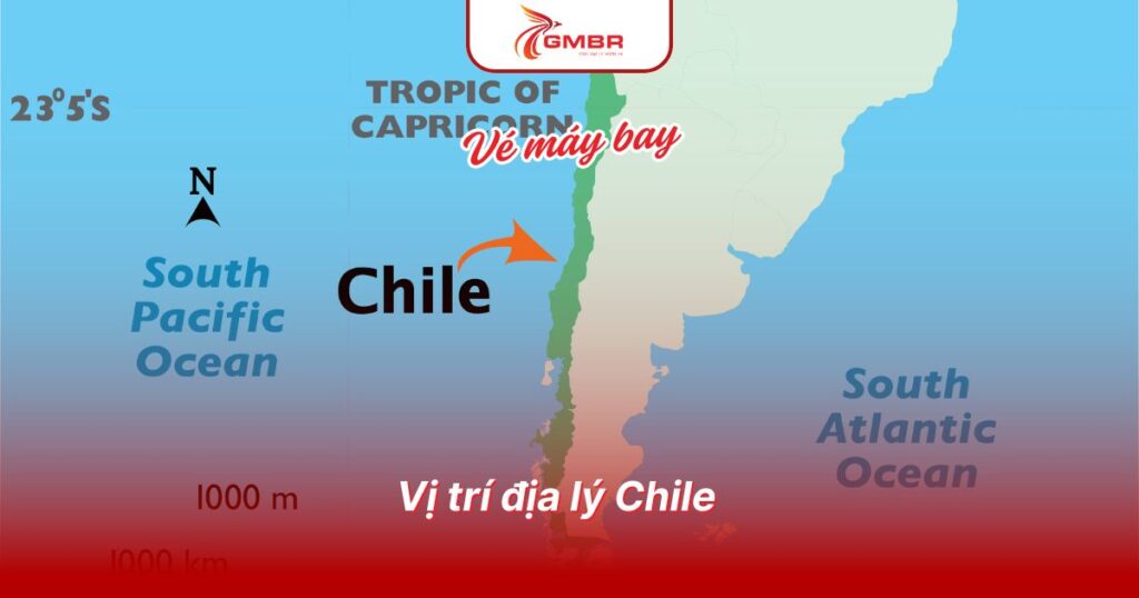 Vị trí địa lý Chile