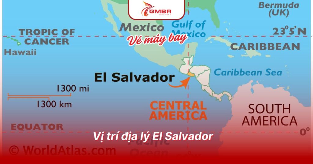 Vị trí địa lý El Salvador