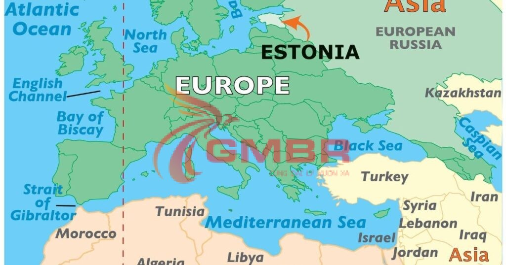 Du lịch Estonia: Thời điểm du lịch, Địa điểm, Lịch trình du lịch & Hãng hàng không khai thác chuyến bay đến Estonia 1 Vị trí địa lý Estonia