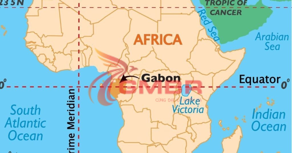 Vị trí địa lý Gabon