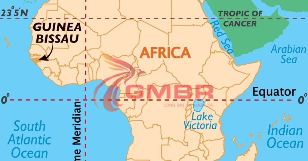 Vị trí địa lý Guinea-Bissau