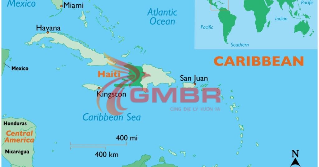 Vị trí địa lý Haiti
