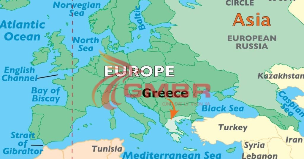 Du lịch Hy Lạp: Thời điểm du lịch, Địa điểm, Lịch trình du lịch & Hãng hàng không khai thác chuyến bay đến Hy Lạp từ Việt Nam 1 Vị trí địa lý Hy Lạp