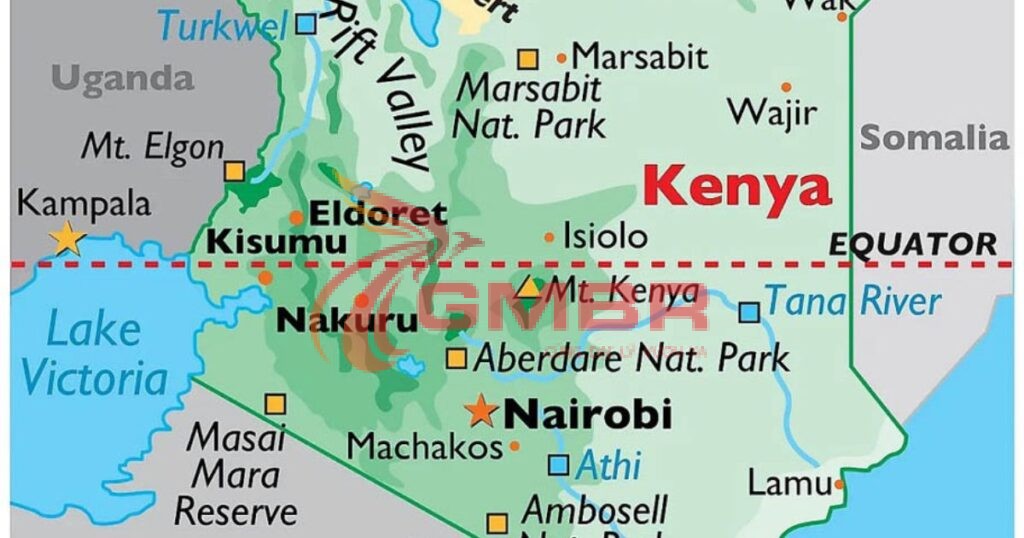 Vị trí địa lý Kenya