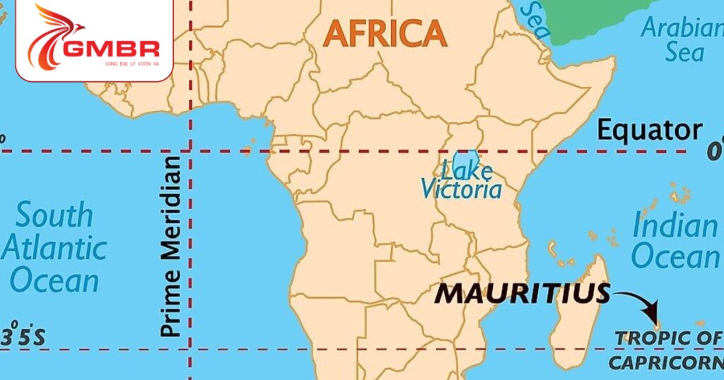 Du lịch Mauritius: Thời điểm du lịch, Địa điểm, Lịch trình du lịch & Hãng hàng không khai thác chuyến bay đến Mauritius từ Việt Nam 1 Vị trí địa lý Mauritius