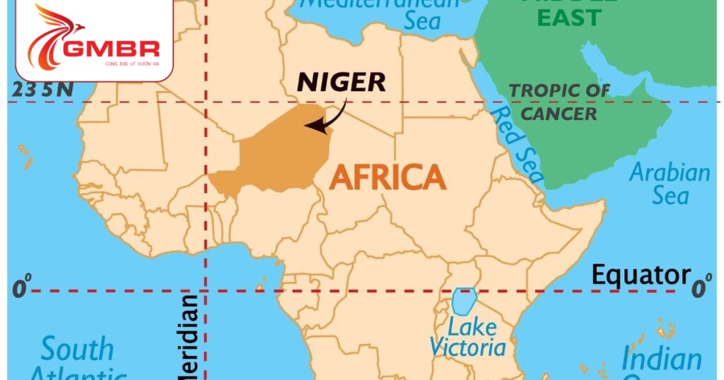Vị trí địa lý Niger