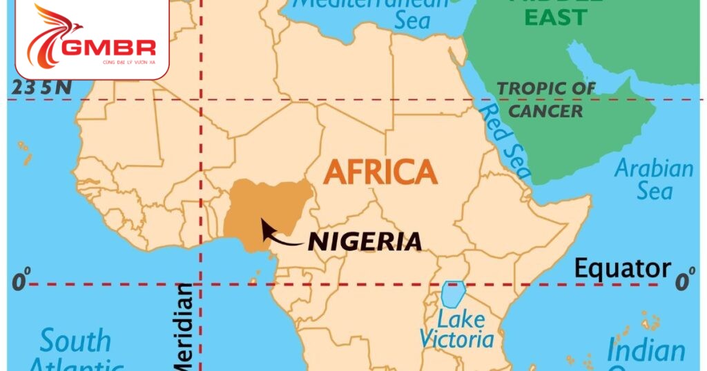 Vị trí địa lý Nigeria