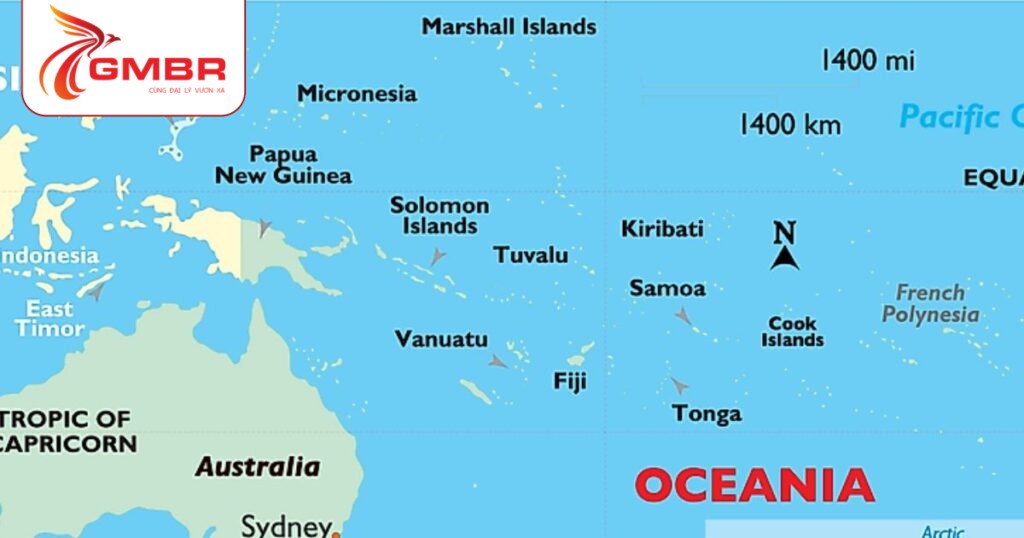 Vị trí địa lý Palau