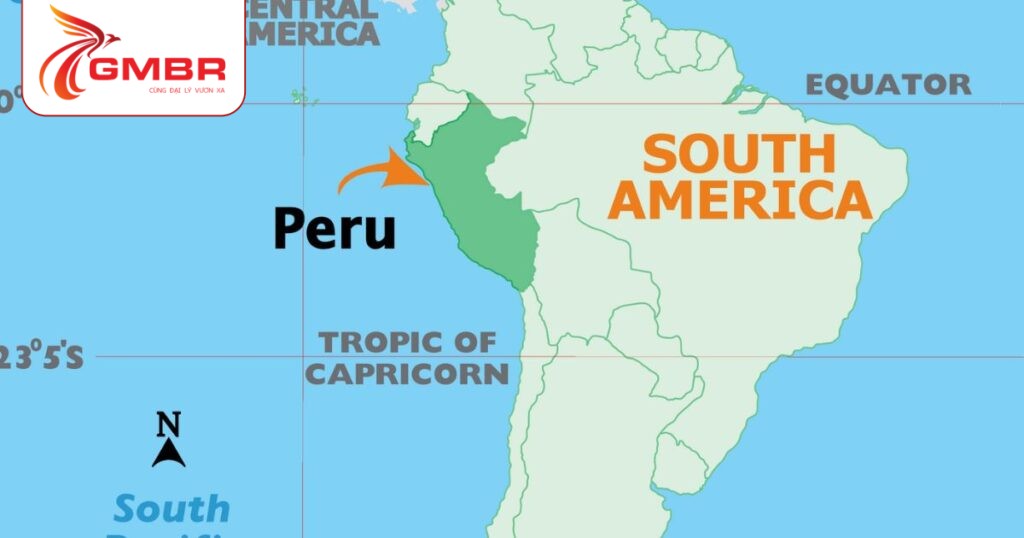 Vị trí địa lý Peru