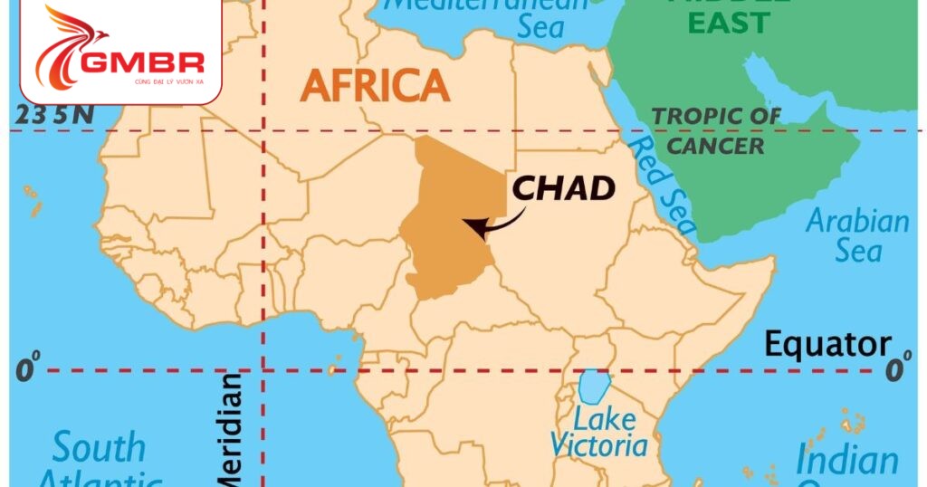 Vị trí địa lý Tchad