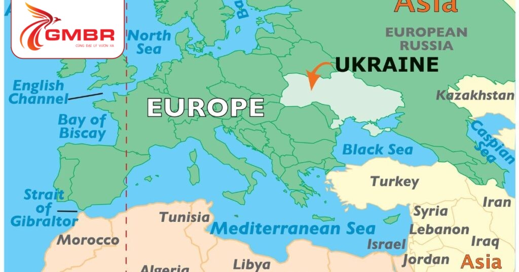 Vị trí địa lý Ukraina